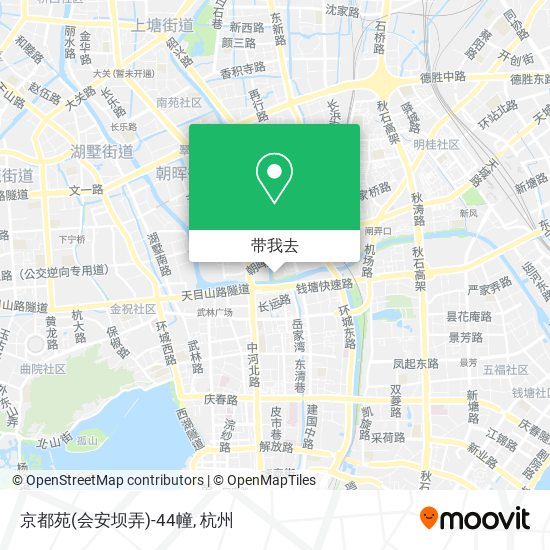 京都苑(会安坝弄)-44幢地图