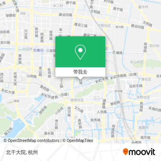 北干大院地图