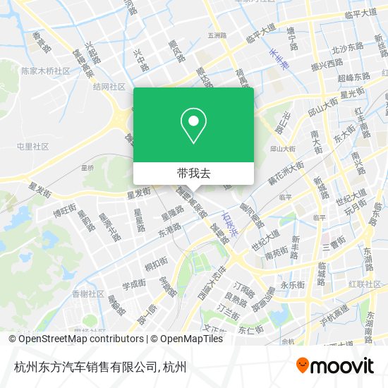 杭州东方汽车销售有限公司地图
