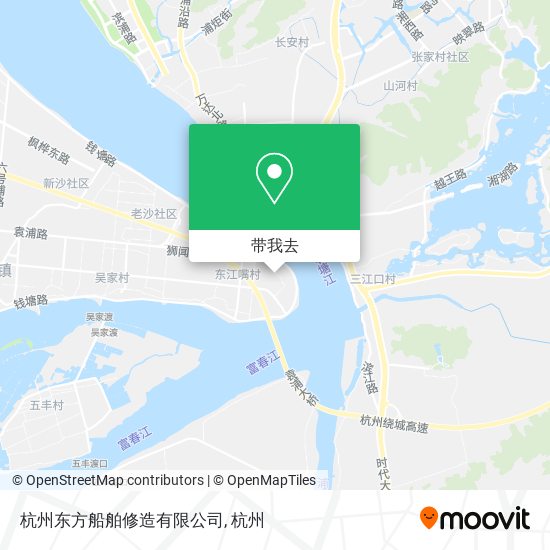杭州东方船舶修造有限公司地图