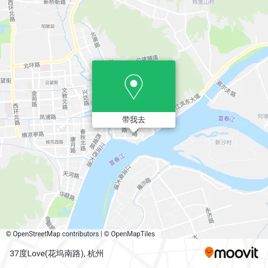 37度Love(花坞南路)地图