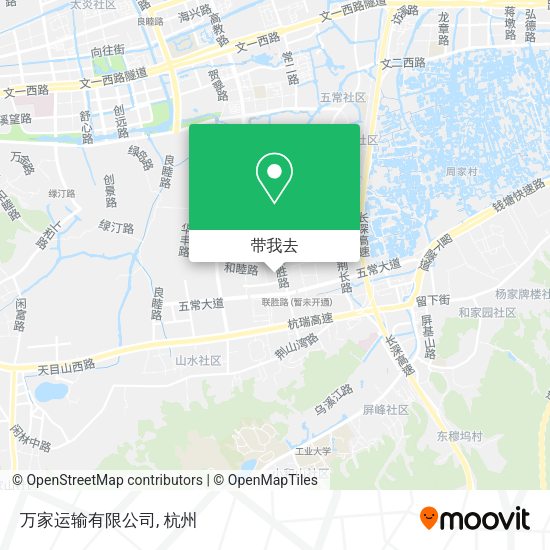 万家运输有限公司地图