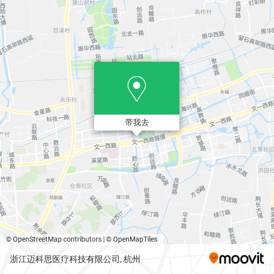 浙江迈科思医疗科技有限公司地图