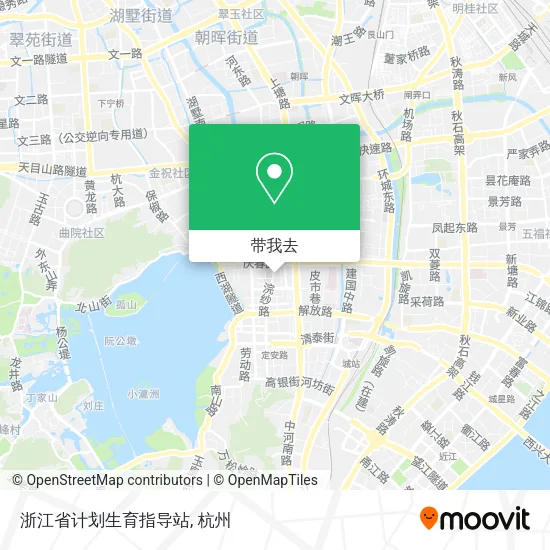 浙江省计划生育指导站地图