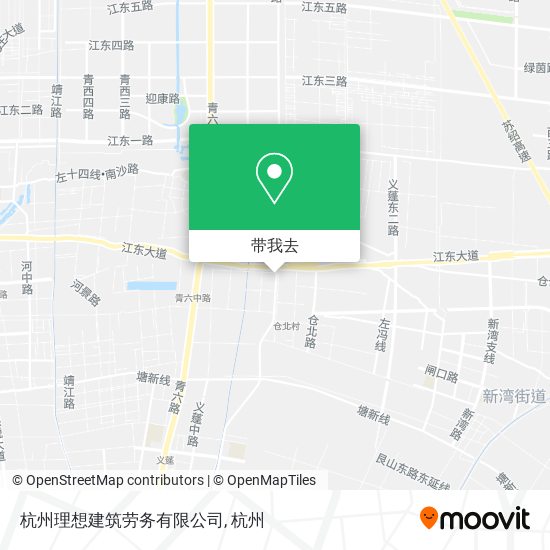 杭州理想建筑劳务有限公司地图