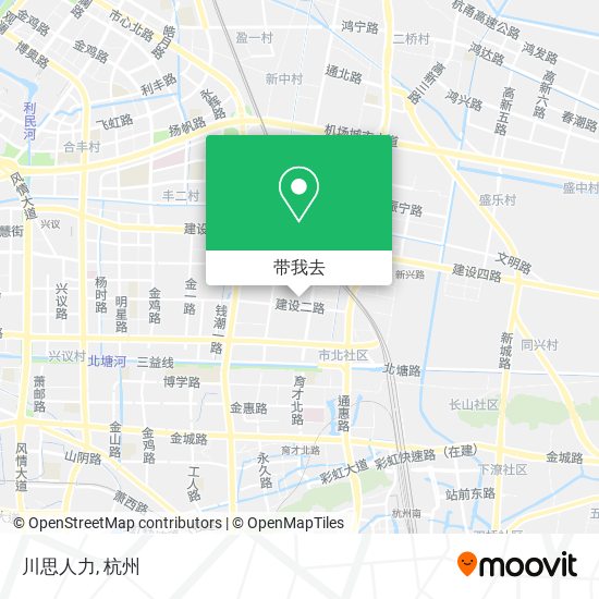 川思人力地图