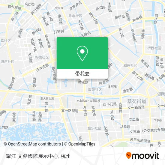 耀江·文鼎國際展示中心地图