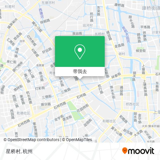 星桥村地图