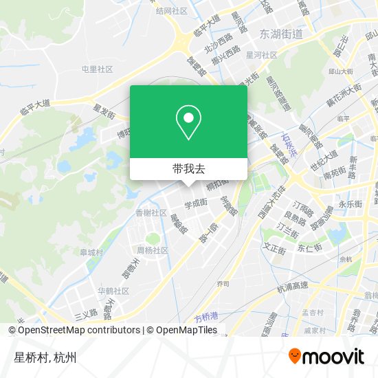 星桥村地图