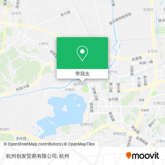 杭州创发贸易有限公司地图