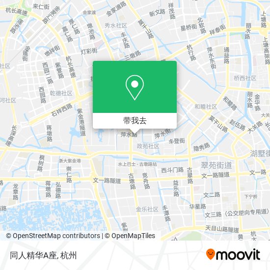 同人精华A座地图