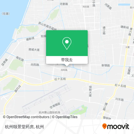 杭州颐景堂药房地图