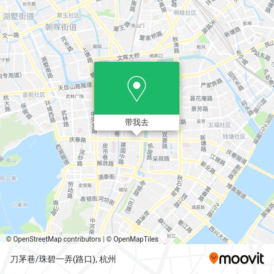 刀茅巷/珠碧一弄(路口)地图