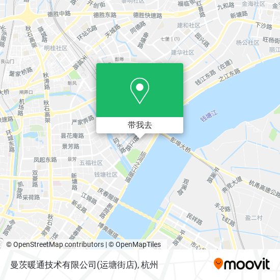 曼茨暖通技术有限公司(运塘街店)地图