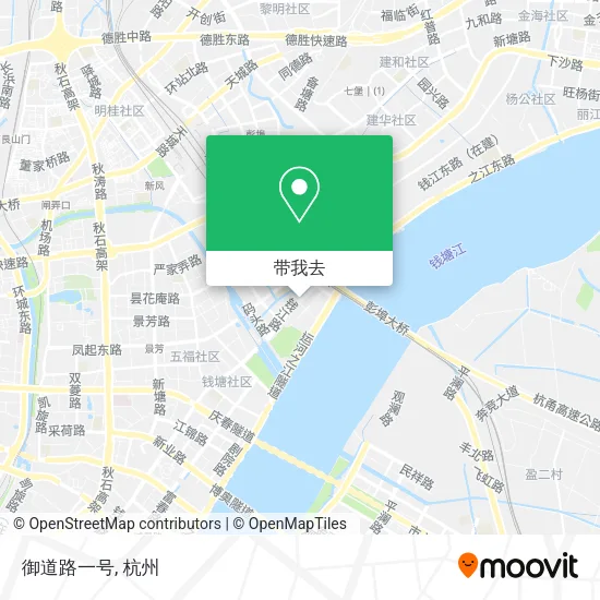 御道路一号地图