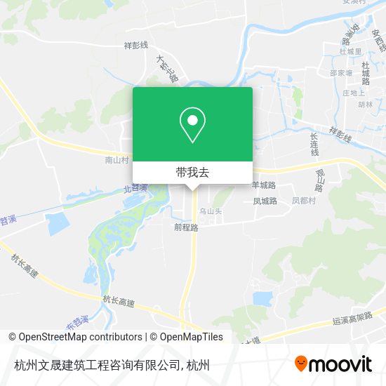杭州文晟建筑工程咨询有限公司地图