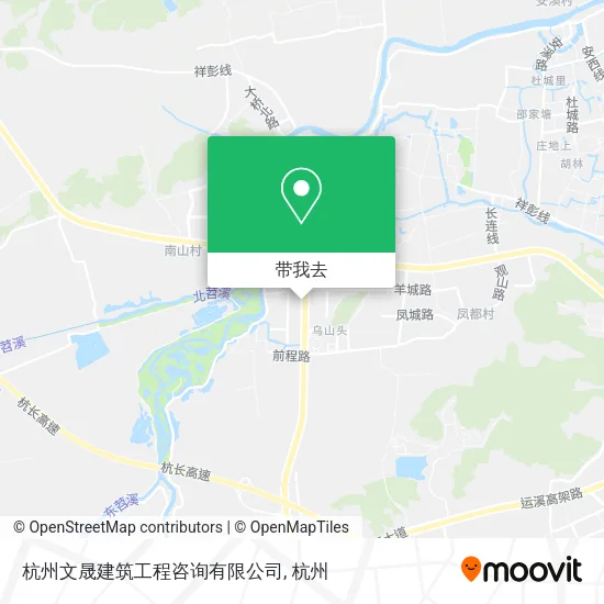 杭州文晟建筑工程咨询有限公司地图