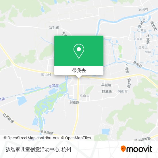 孩智家儿童创意活动中心地图