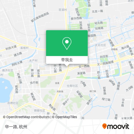 华一路地图