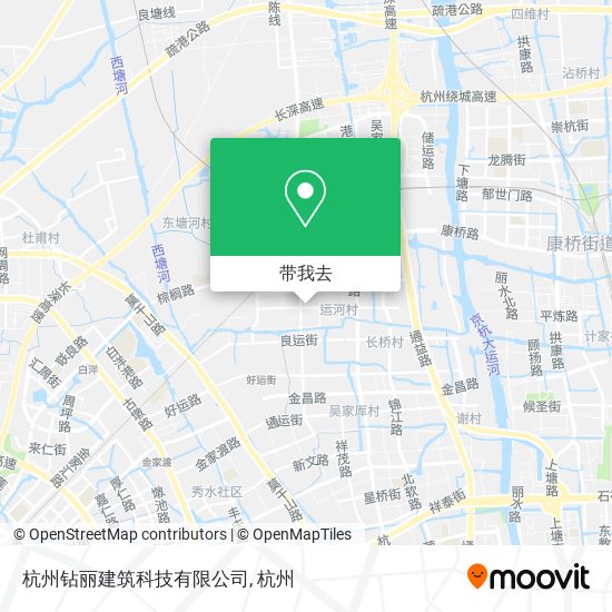 杭州钻丽建筑科技有限公司地图