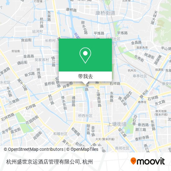 杭州盛世京运酒店管理有限公司地图