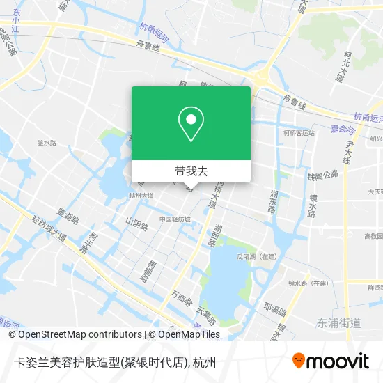 卡姿兰美容护肤造型(聚银时代店)地图