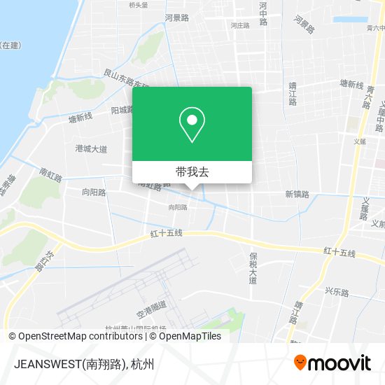 JEANSWEST(南翔路)地图