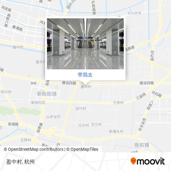 盈中村地图
