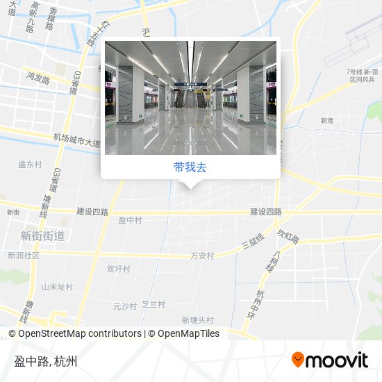 盈中路地图