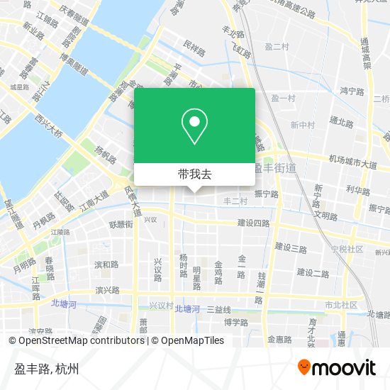 盈丰路地图