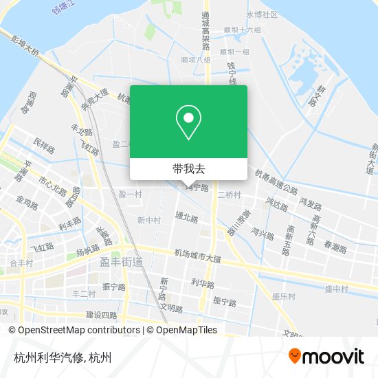 杭州利华汽修地图
