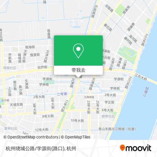 杭州绕城公路/学源街(路口)地图