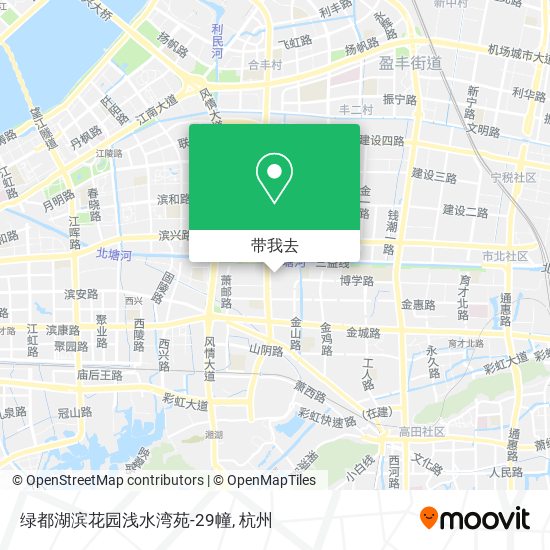 绿都湖滨花园浅水湾苑-29幢地图