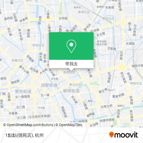 1點點(德苑店)地图