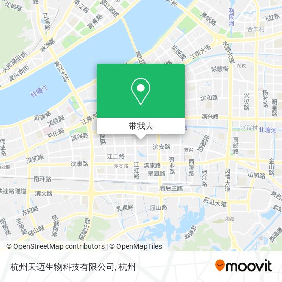 杭州天迈生物科技有限公司地图