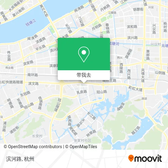 滨河路地图