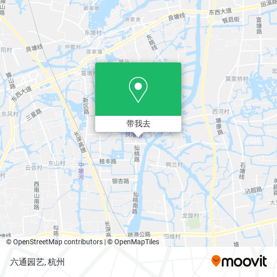 六通园艺地图
