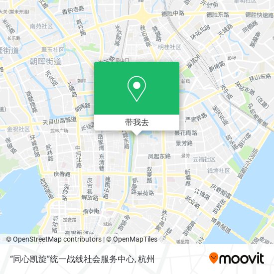 “同心凯旋”统一战线社会服务中心地图