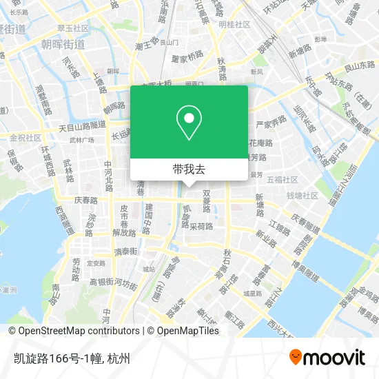 凯旋路166号-1幢地图