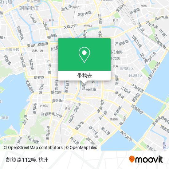 凯旋路112幢地图