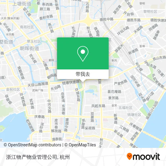 浙江物产物业管理公司地图
