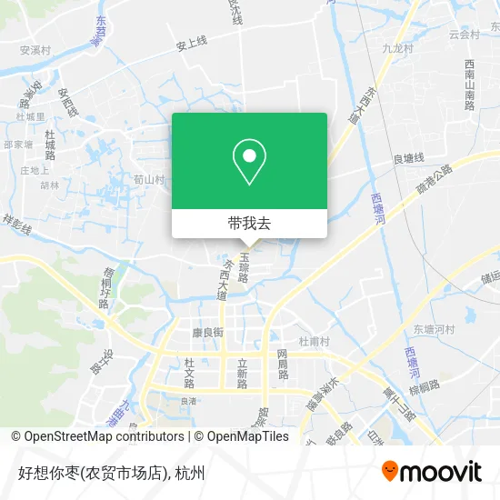 好想你枣(农贸市场店)地图