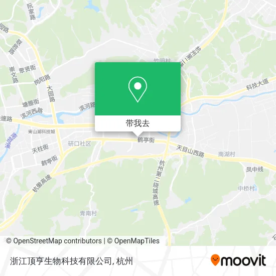 浙江顶亨生物科技有限公司地图