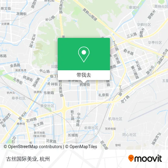 古丝国际美业地图