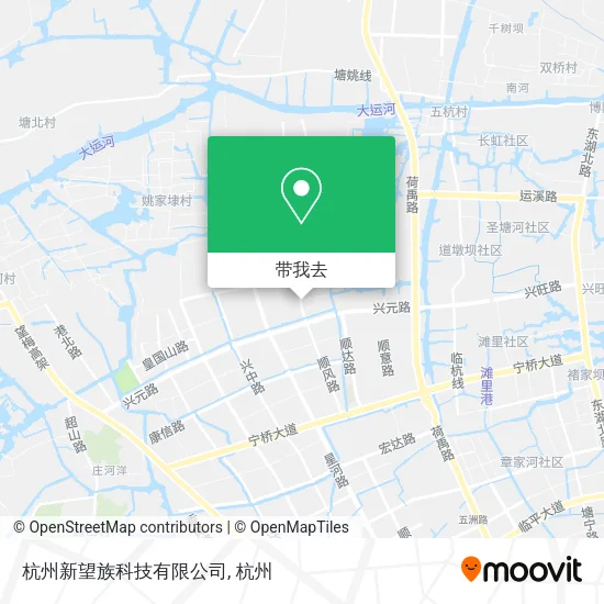 杭州新望族科技有限公司地图