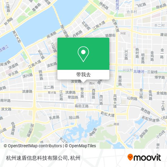 杭州速盾信息科技有限公司地图