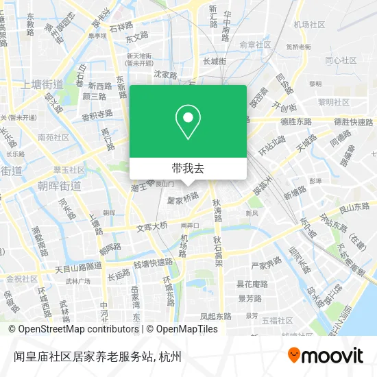 闻皇庙社区居家养老服务站地图
