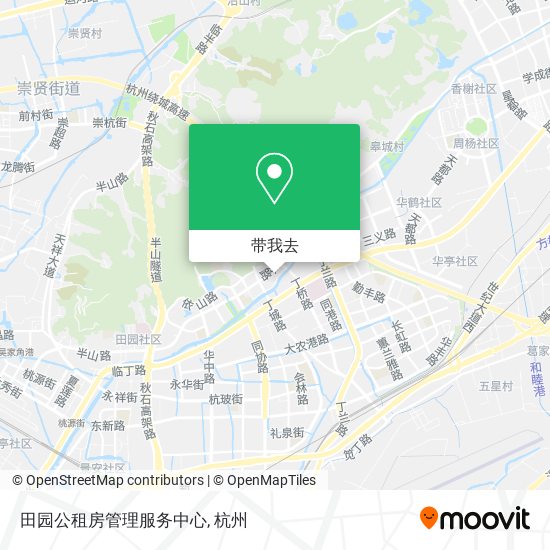 田园公租房管理服务中心地图