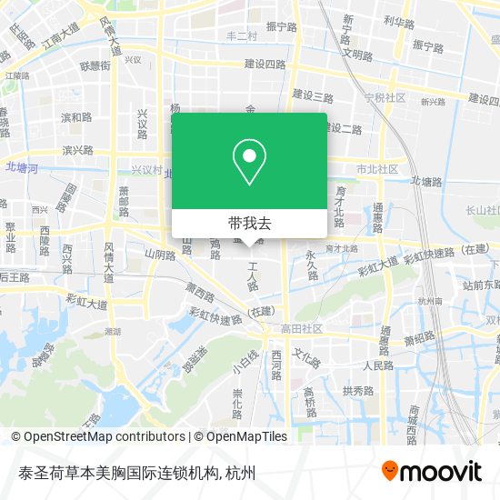 泰圣荷草本美胸国际连锁机构地图