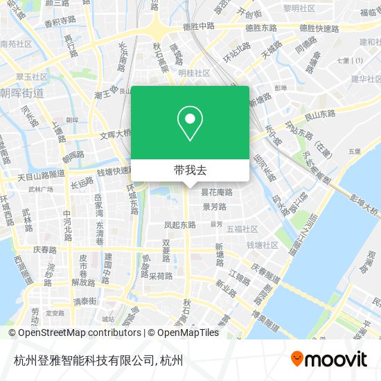 杭州登雅智能科技有限公司地图